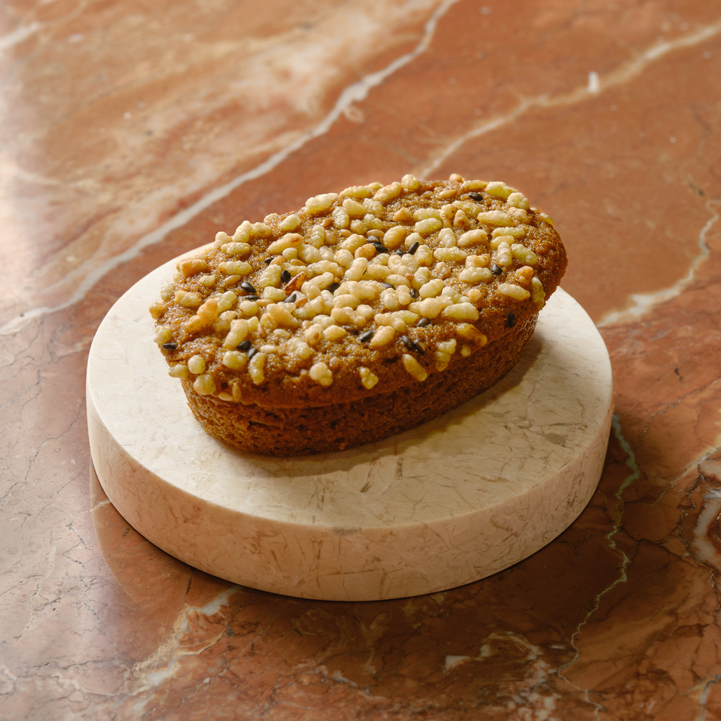 Financier - LeiCha & Puffed Brown Rice