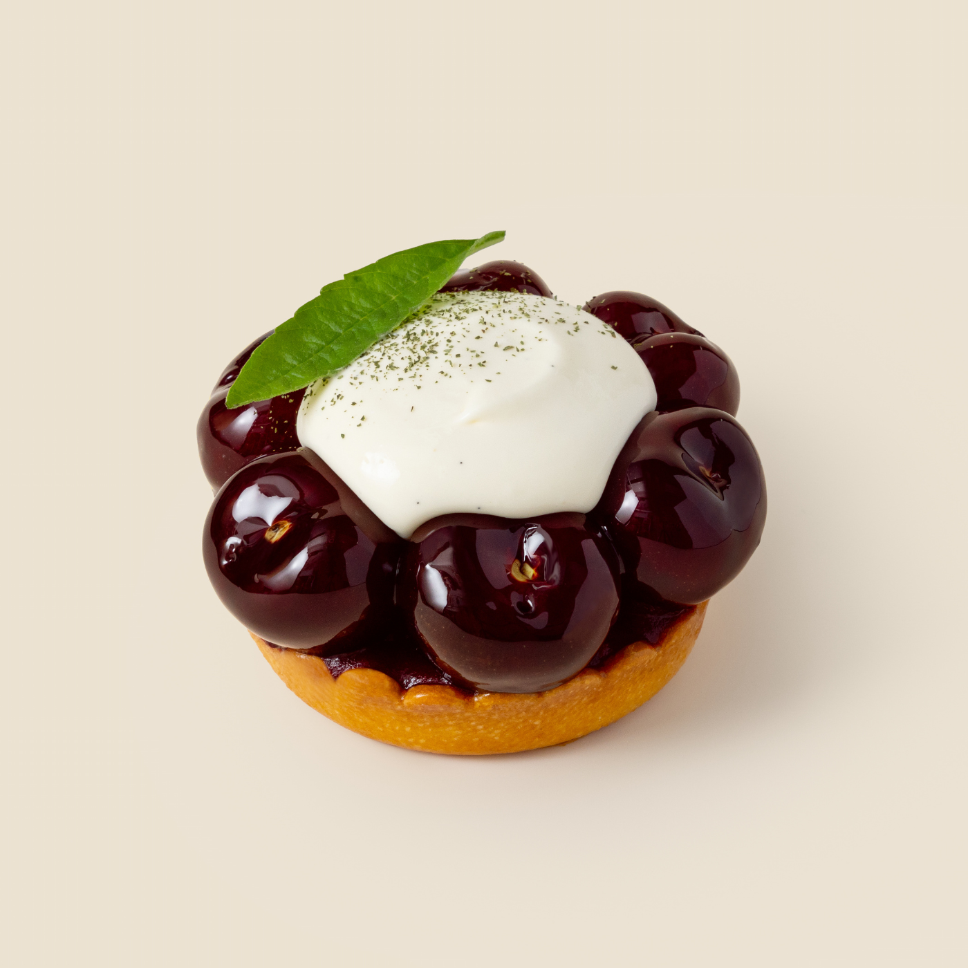 Cherry Verbena Tart