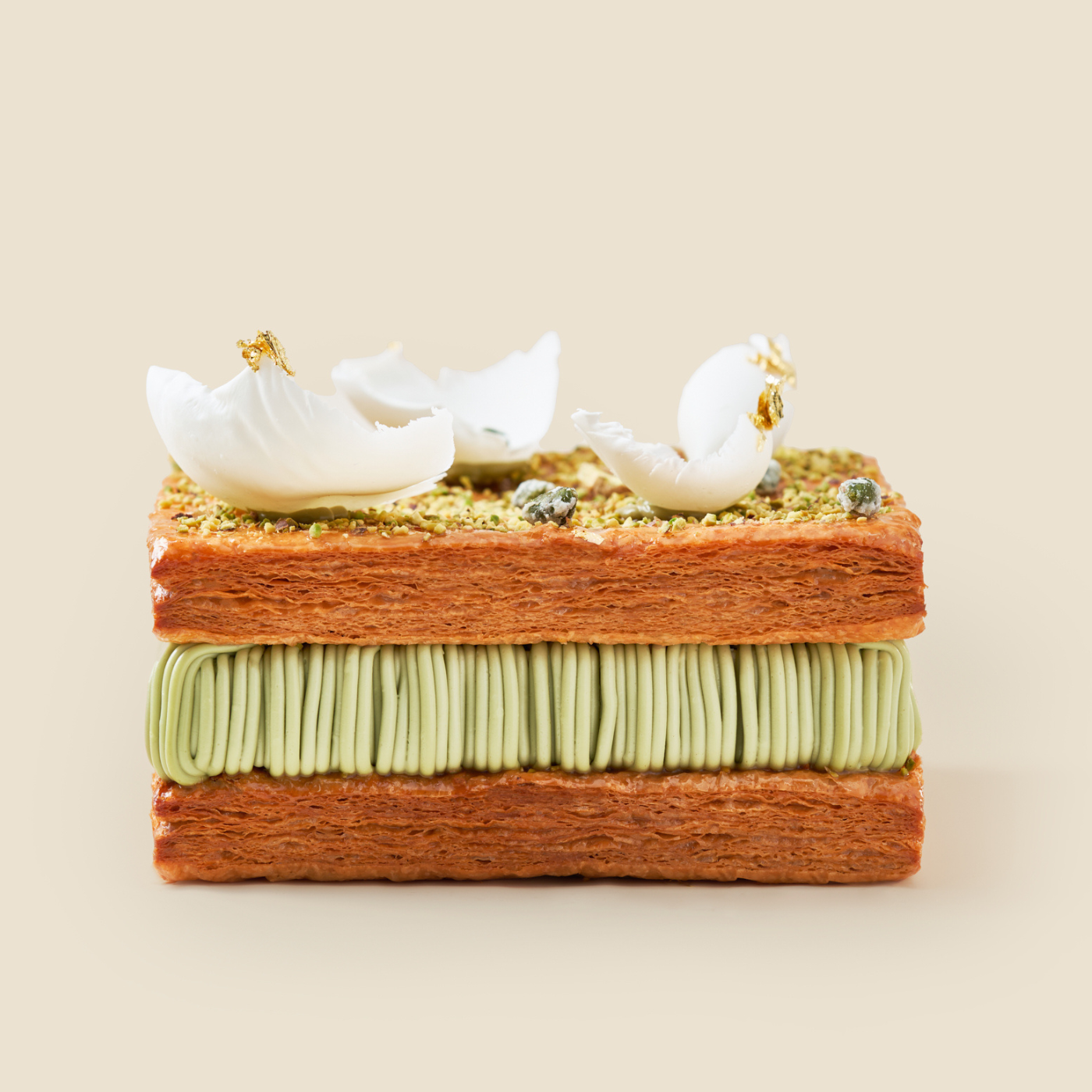 MILLEFEUILLE À LA PISTACHE