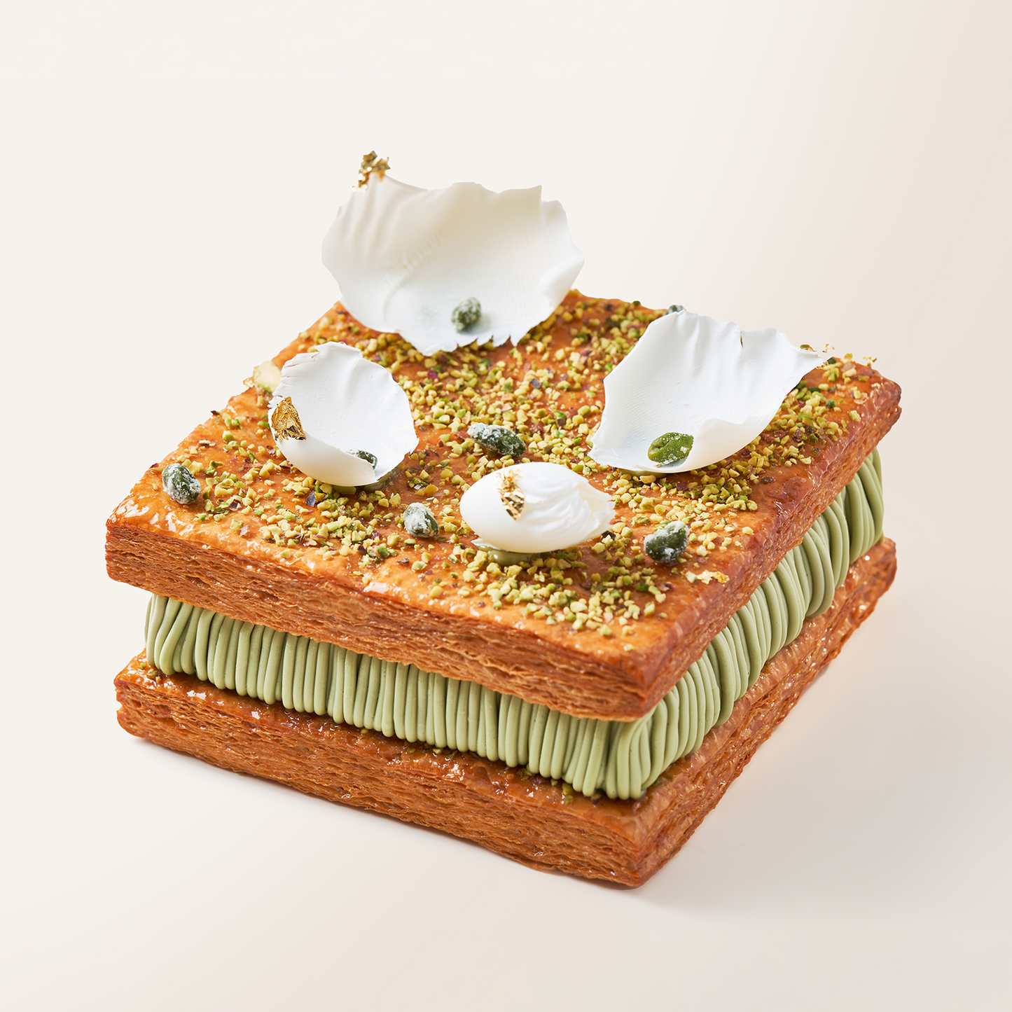MILLEFEUILLE À LA PISTACHE