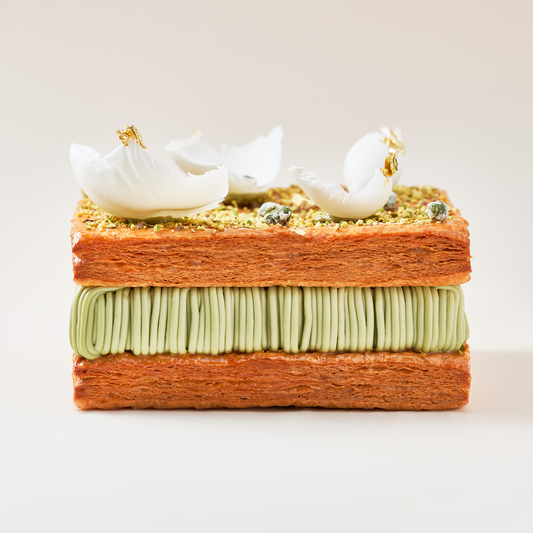 Mille-Feuille Pistachio Lemon Finesse Patisserie Hong Kong Mandy Siu
